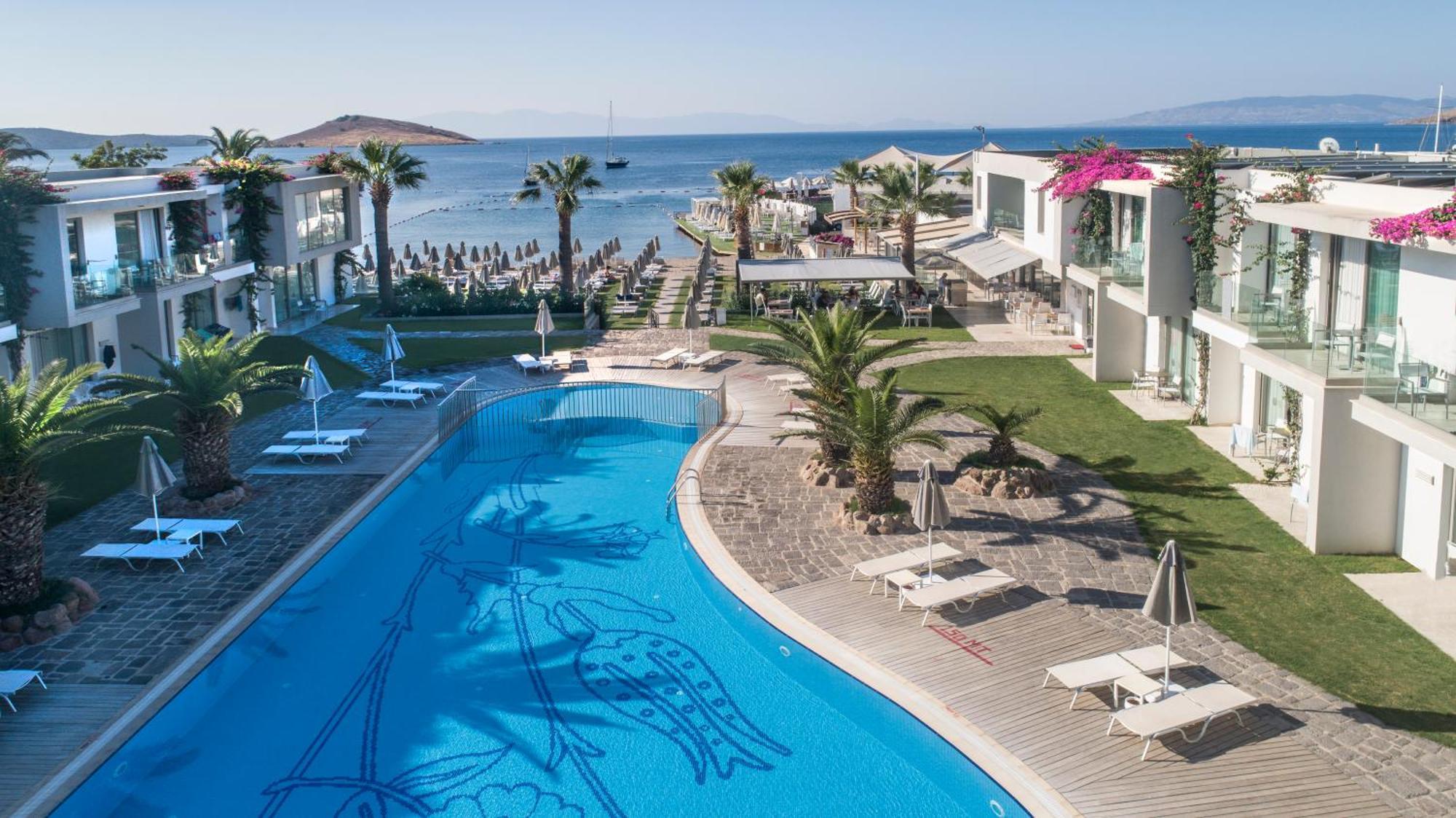 Lugga Boutique Hotel & Beach Ortakent Luaran gambar